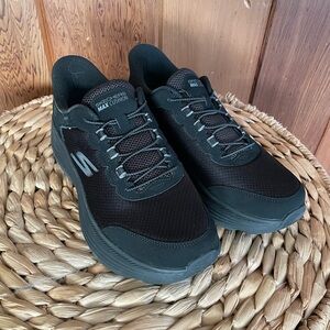 Skechers Black Athletic Shoes